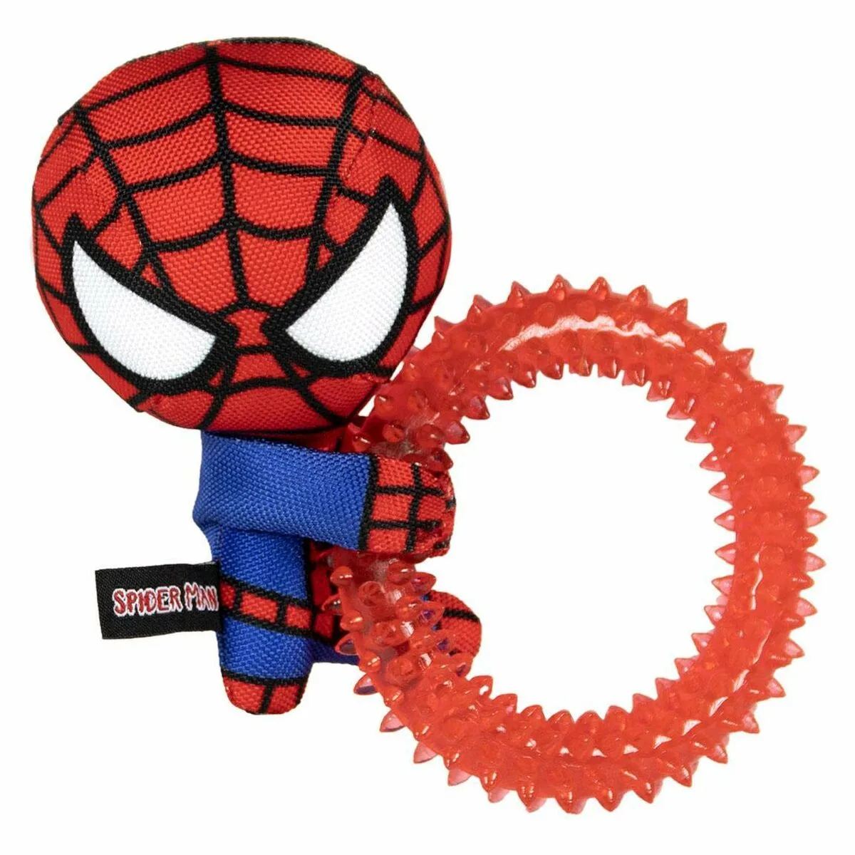 JUGUETE PARA PERROS SPIDER-MAN   ROJO 7,0 X 12,5 X 18,5 CM (4 UNIDADES)