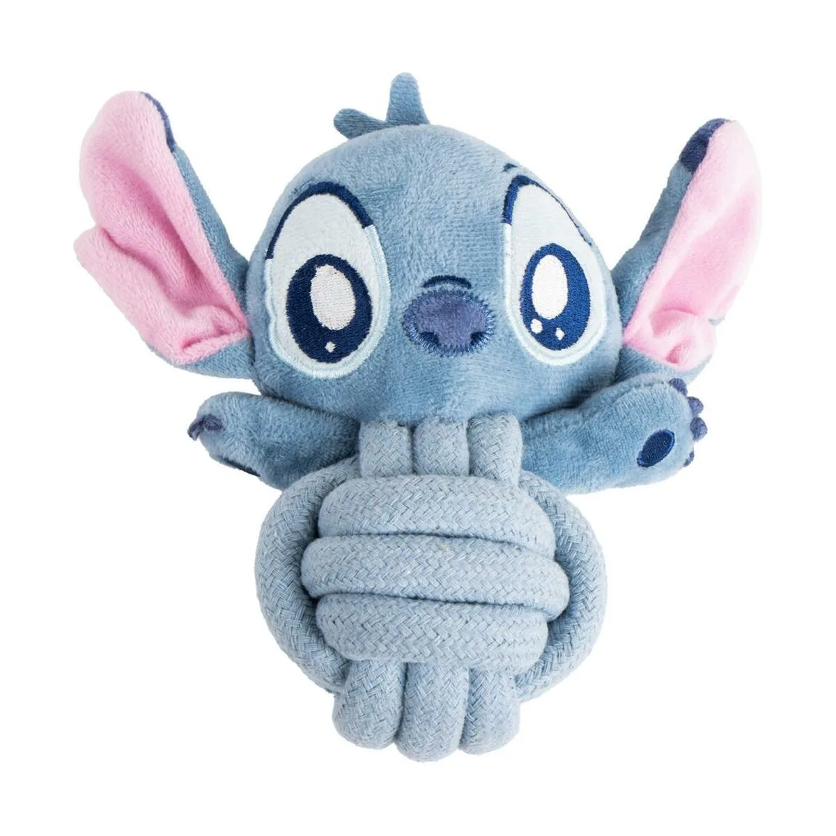 JUGUETE PARA PERROS STITCH AZUL POLIÉSTER ALGODÓN