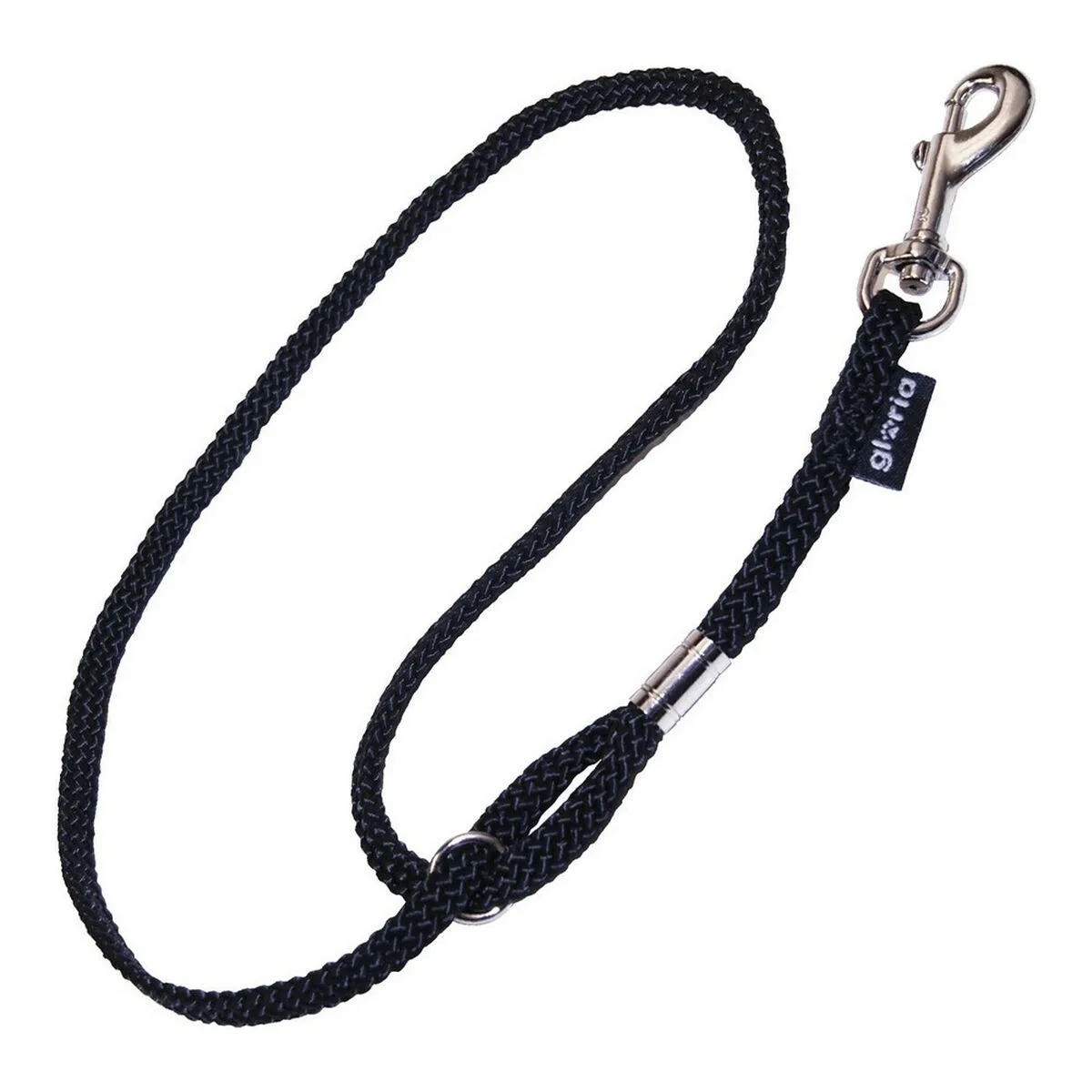 CORREA PARA PERRO GLORIA NEGRO 43 CM