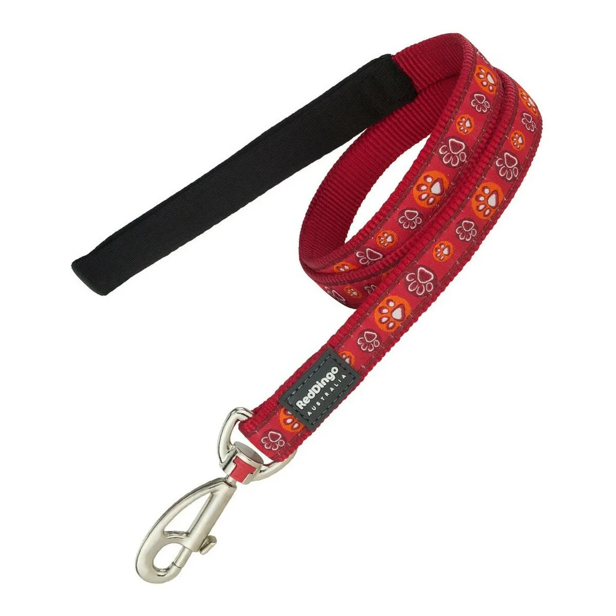 CORREA PARA PERRO RED DINGO ROJO (1,2 X 120 CM)
