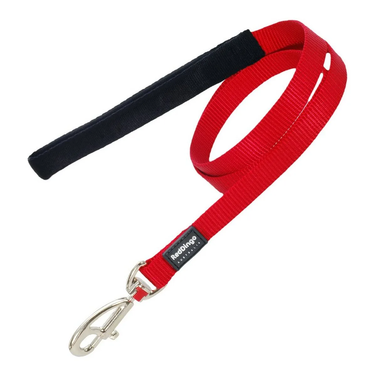 CORREA PARA PERRO RED DINGO ROJO (2 X 120 CM)