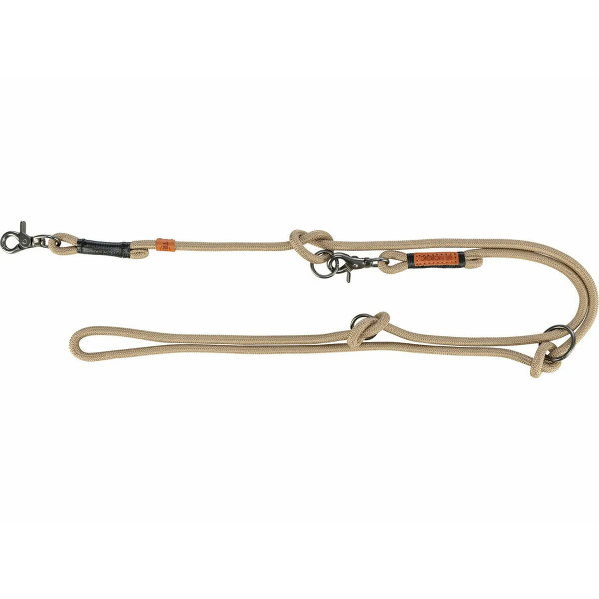 RAMAL AJUSTABLE PARA PERRO TRIXIE BE NORDIC NEGRO ARENA S/M