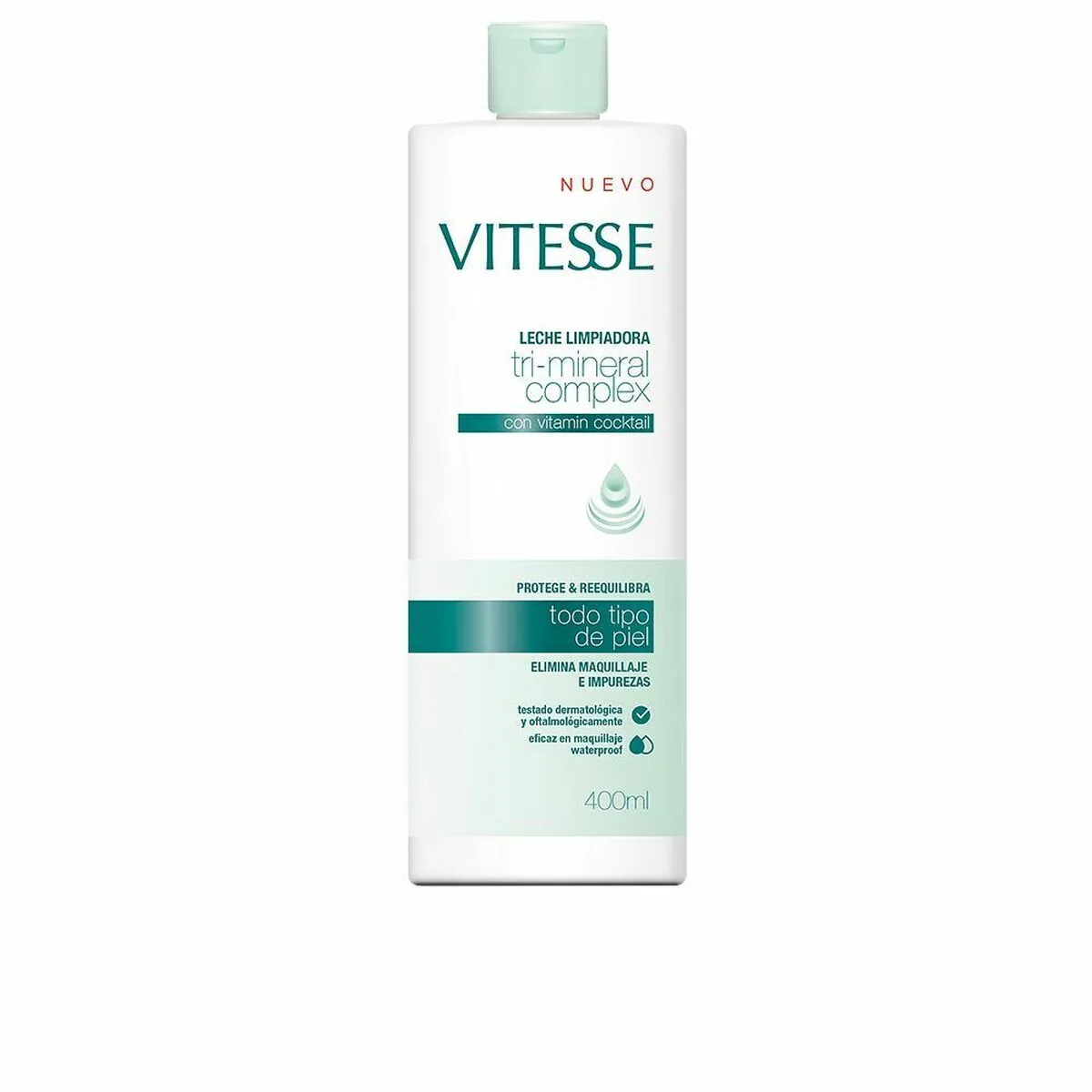 LECHE LIMPIADORA VITESSE MINERAL COMPLEX 400 ML