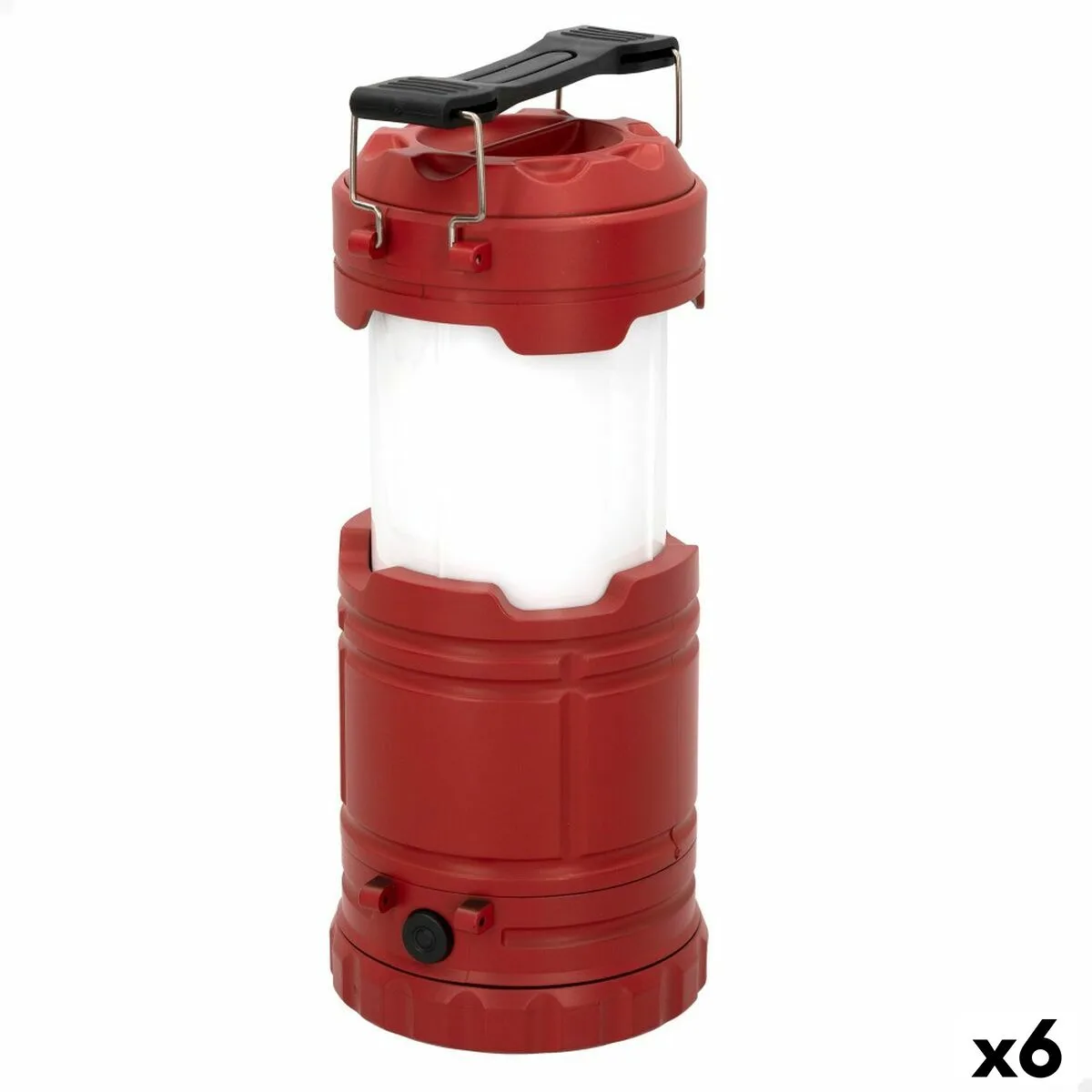 FAROL LED AKTIVE ROJO CAMPING (6 UNIDADES)