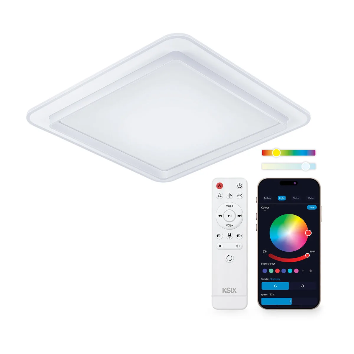 PLAFÓN LED KSIX CELESTE (3000K - 6500K)