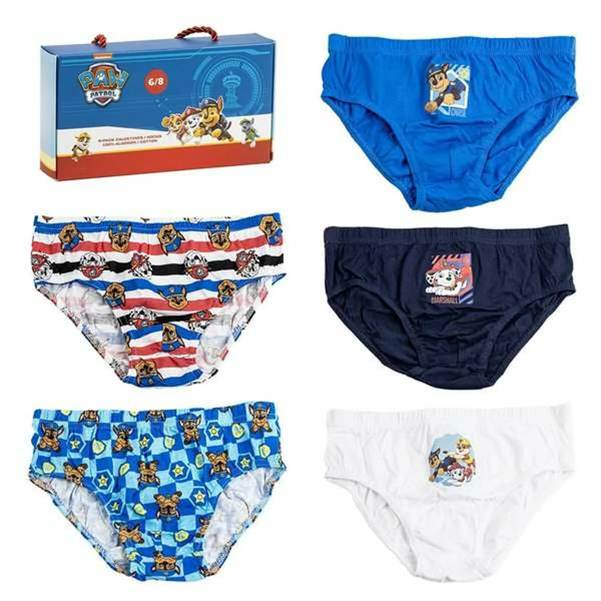 PACK DE CALZONCILLOS THE PAW PATROL MULTICOLOR 3 UNIDADES