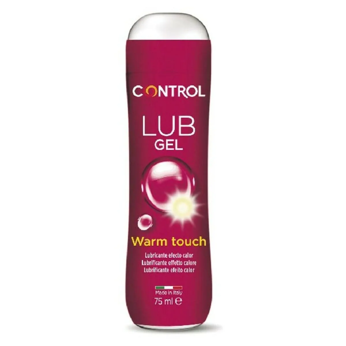 LUBRICANTE CON BASE DE AGUA WARM TOUCH CONTROL 75 ML