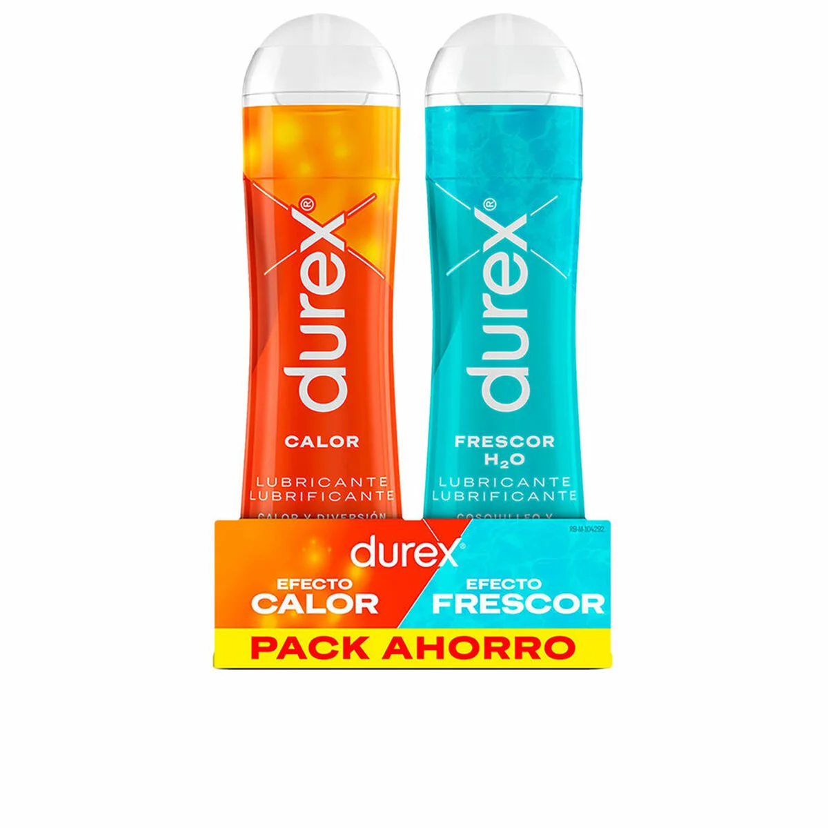 LUBRICANTE DUREX PLAY 2 X 50 ML EFECTO FRÍO Y CALOR