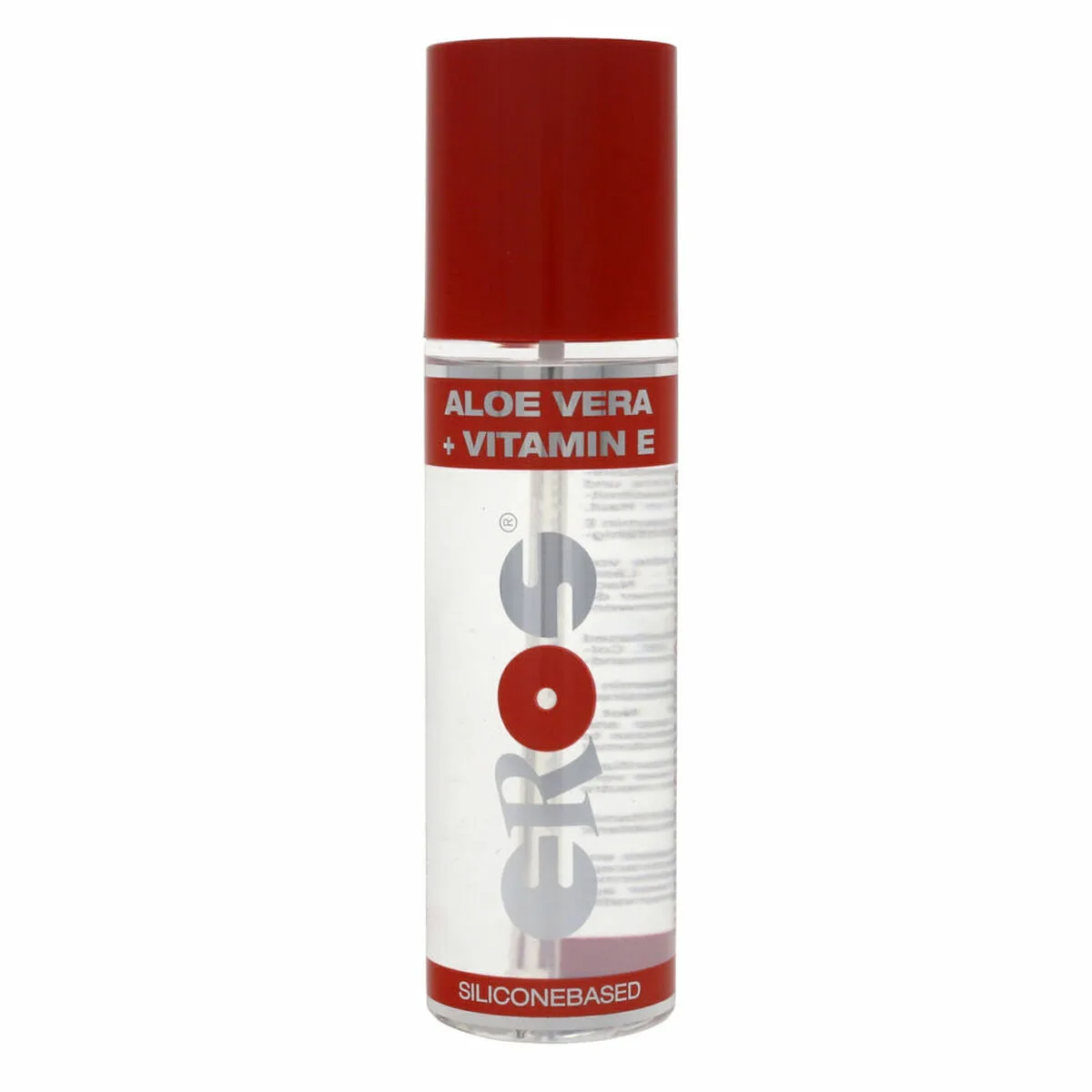 LUBRICANTE DE SILICONA EROS SIN AROMA 200 ML ALOE VERA VITAMINA E
