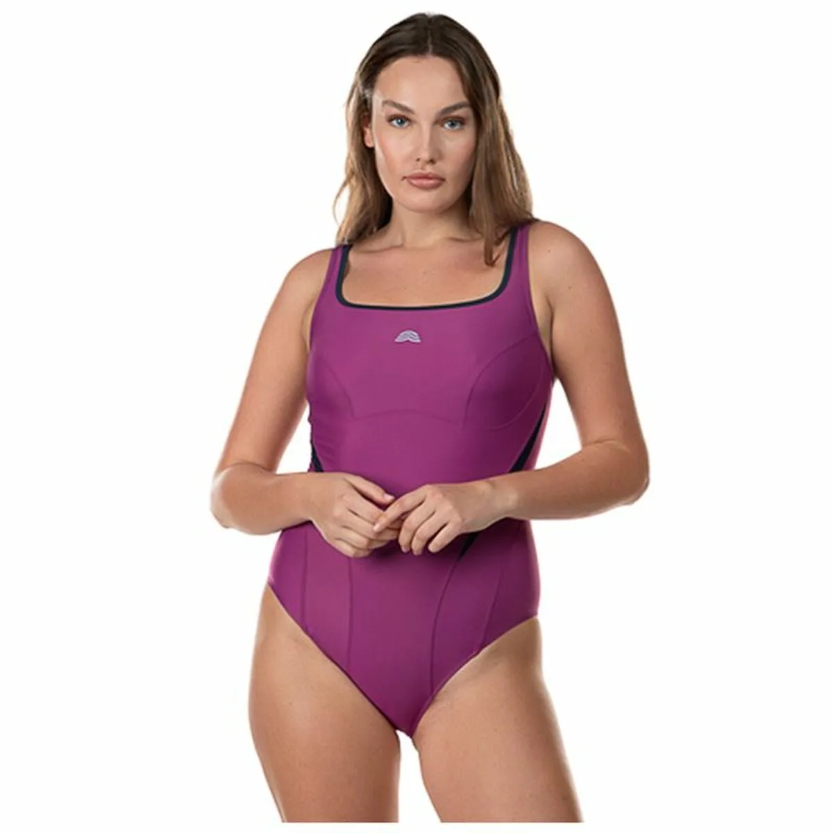 BAÑADOR MUJER AQUARAPID ARIET MORADO