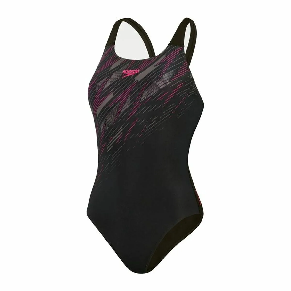 BAÑADOR MUJER SPEEDO HYPERBOOM PLACEMENT  NEGRO