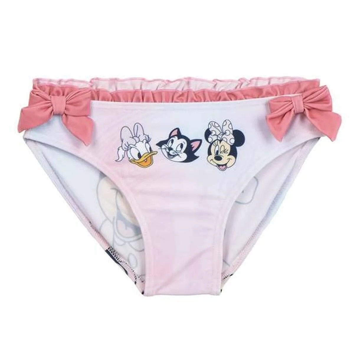 BAÑADOR NIÑA MINNIE MOUSE ROSA CLARO