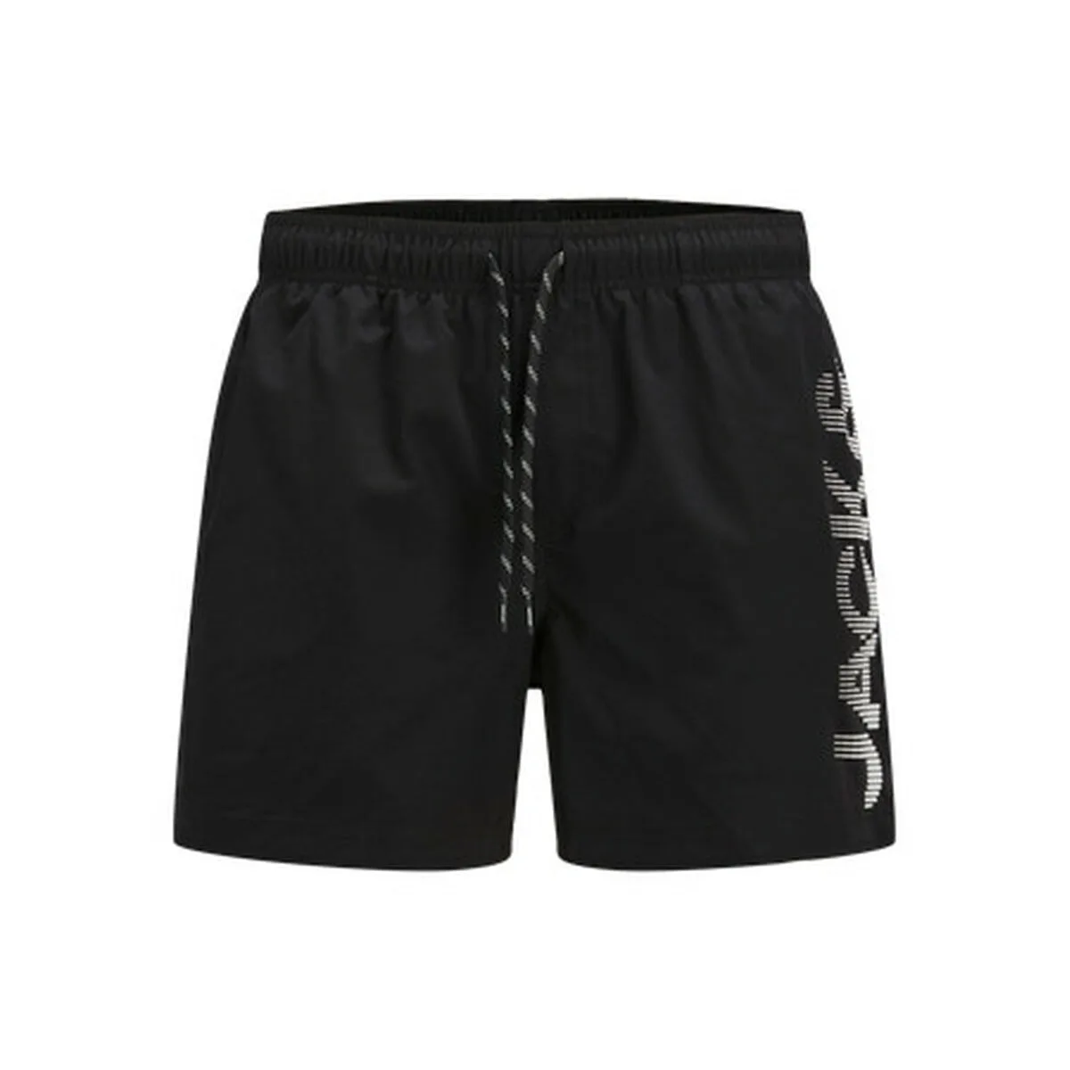 BAÑADOR HOMBRE JACK & JONES JPSTMAUI JJSWIM SPLICE LOGO AKM NEGRO