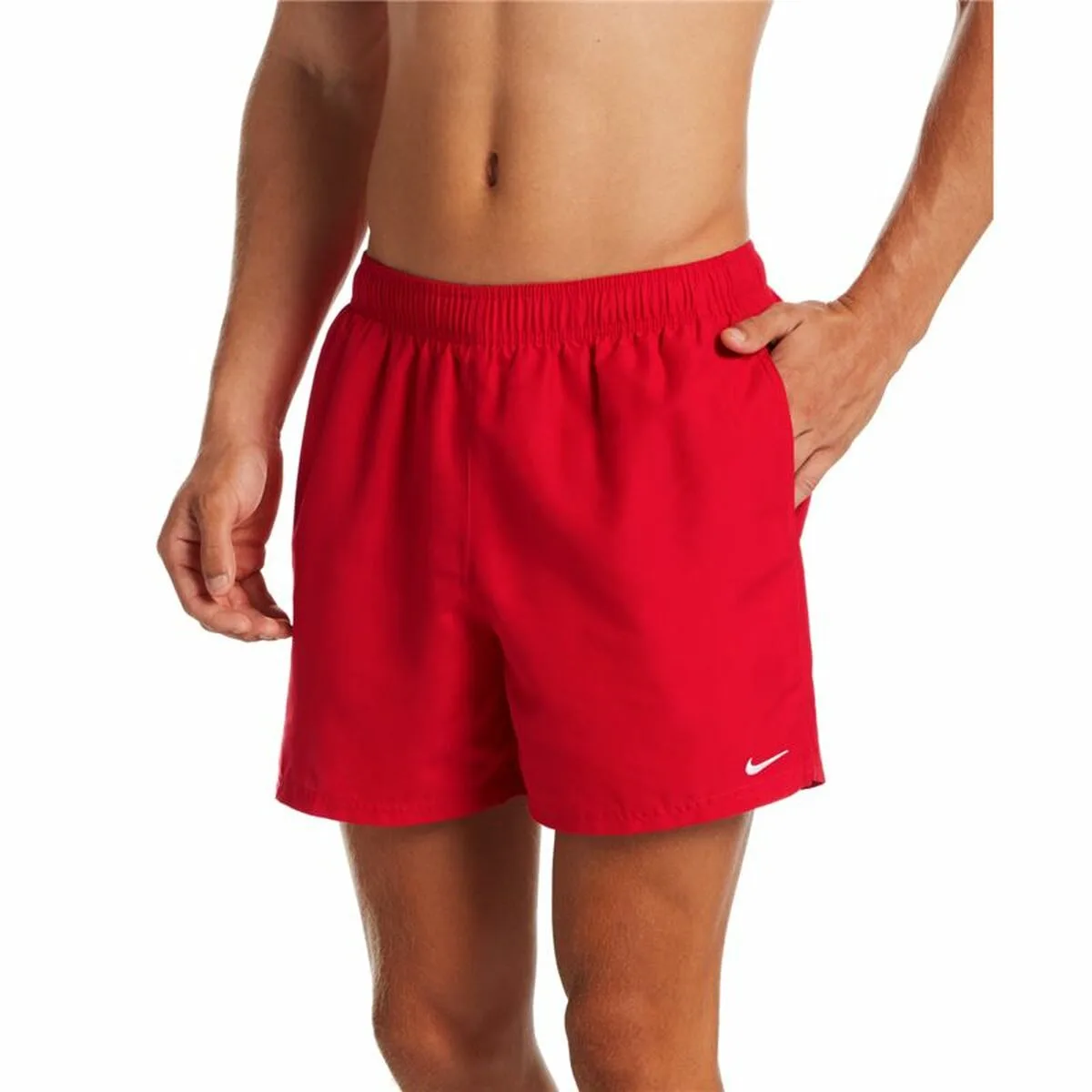 BAÑADOR HOMBRE NIKE 5" VOLLEY SHORT ROJO
