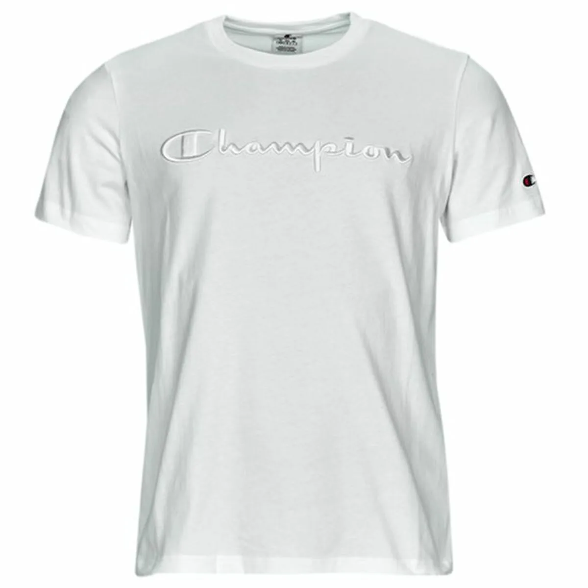 CAMISETA DEPORTIVA DE MANGA CORTA CHAMPION BLANCO