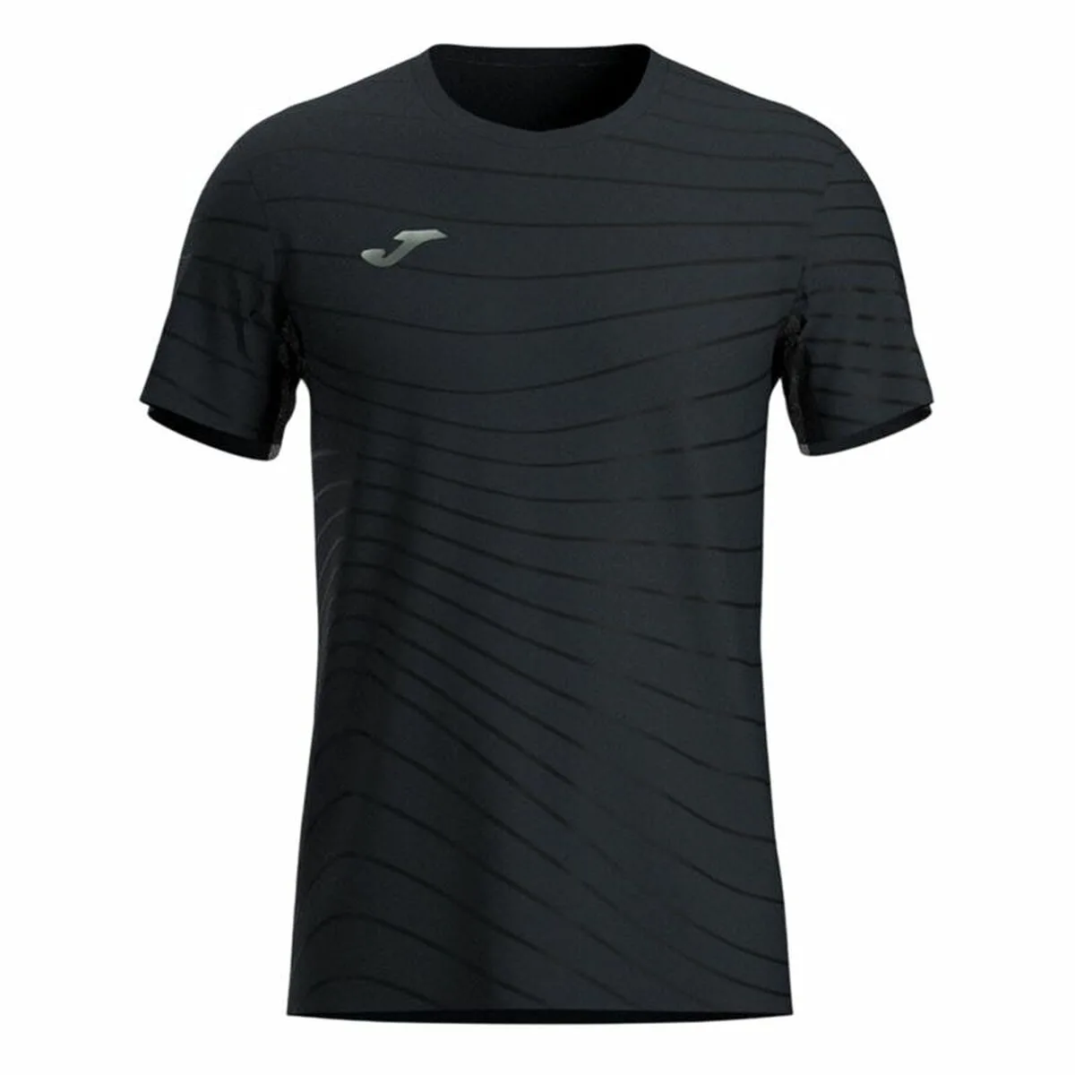 CAMISETA DEPORTIVA DE MANGA CORTA JOMA SPORT R-NIGHT NEGRO