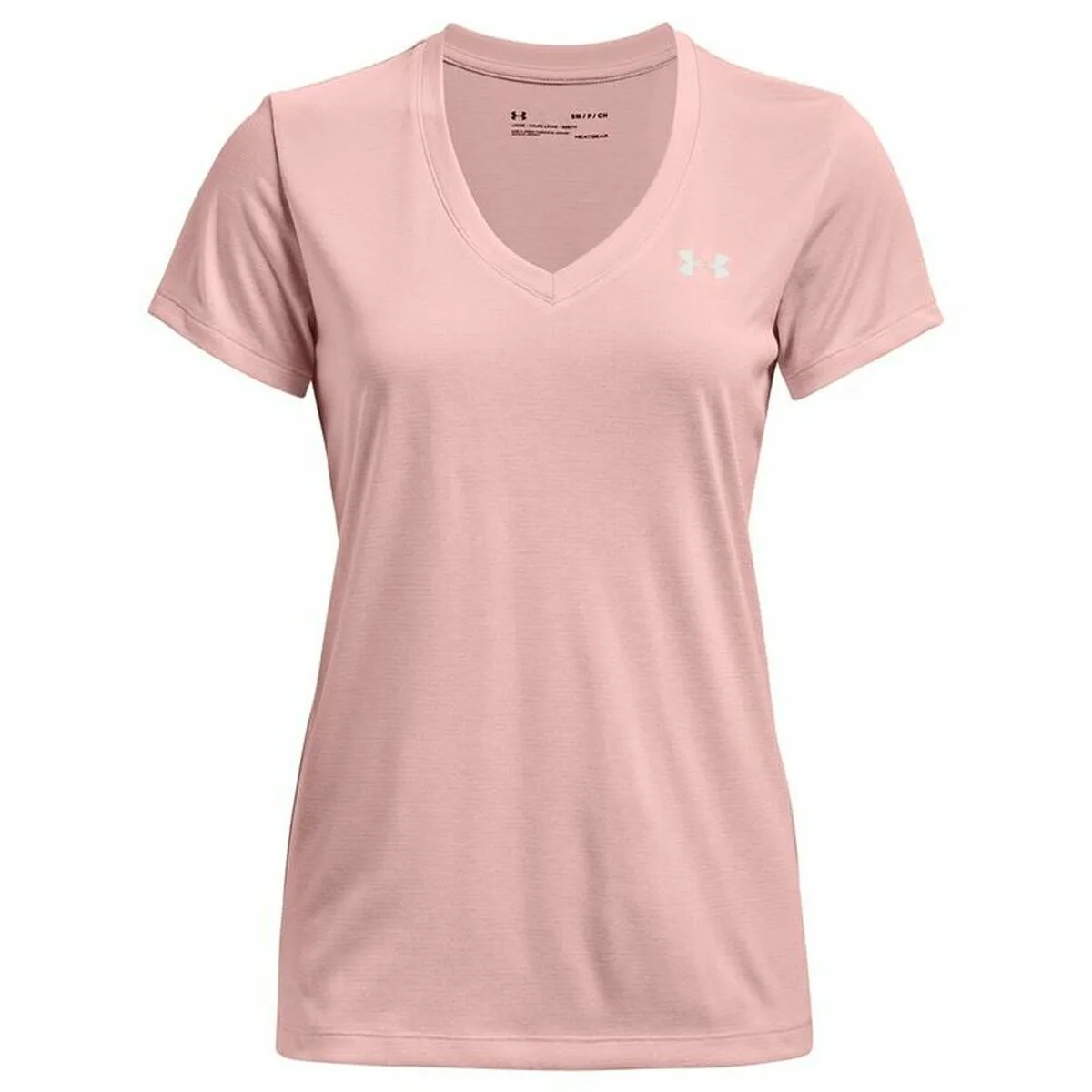 CAMISETA DEPORTIVA DE MANGA CORTA UNDER ARMOUR TECH SSV ROSA