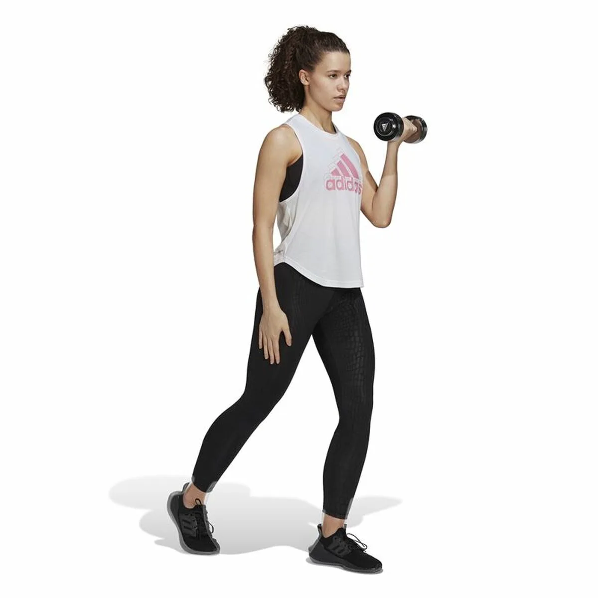 CAMISETA PARA MUJER SIN MANGAS ADIDAS AEROREADY RACERBACK  BLANCO