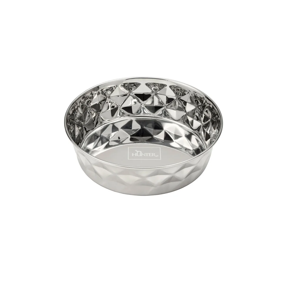 COMEDERO PARA PERRO HUNTER SILICONA ACERO INOXIDABLE 550 ML