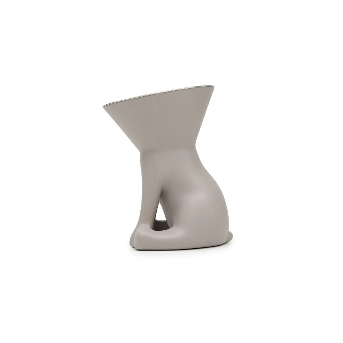 COMEDERO PARA PERRO UNITED PETS UP ELISABETH GRIS ACERO INOXIDABLE POLIETILENO 1 L