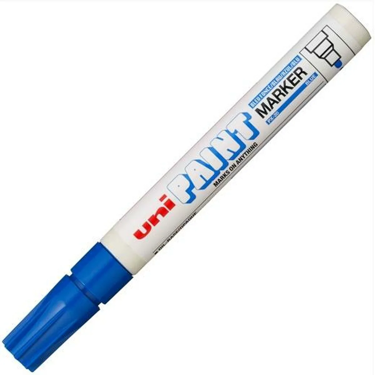 ROTULADOR PERMANENTE UNI-BALL PAINT MARKER PX-20 (L) AZUL