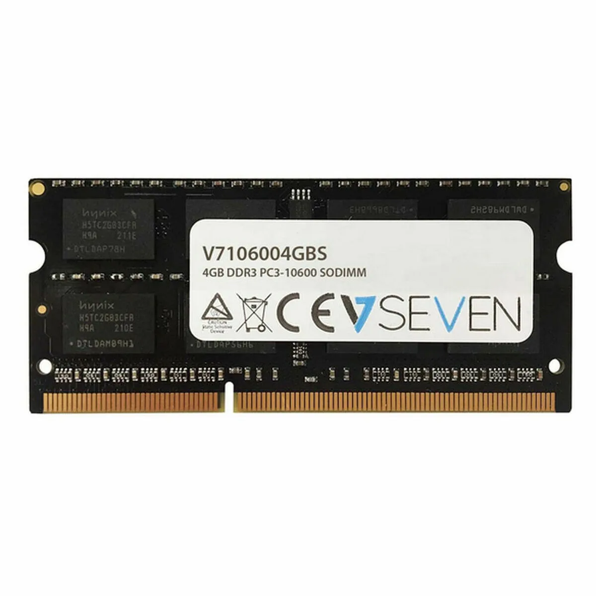 MEMORIA RAM V7 V7106004GBS 4 GB DDR3