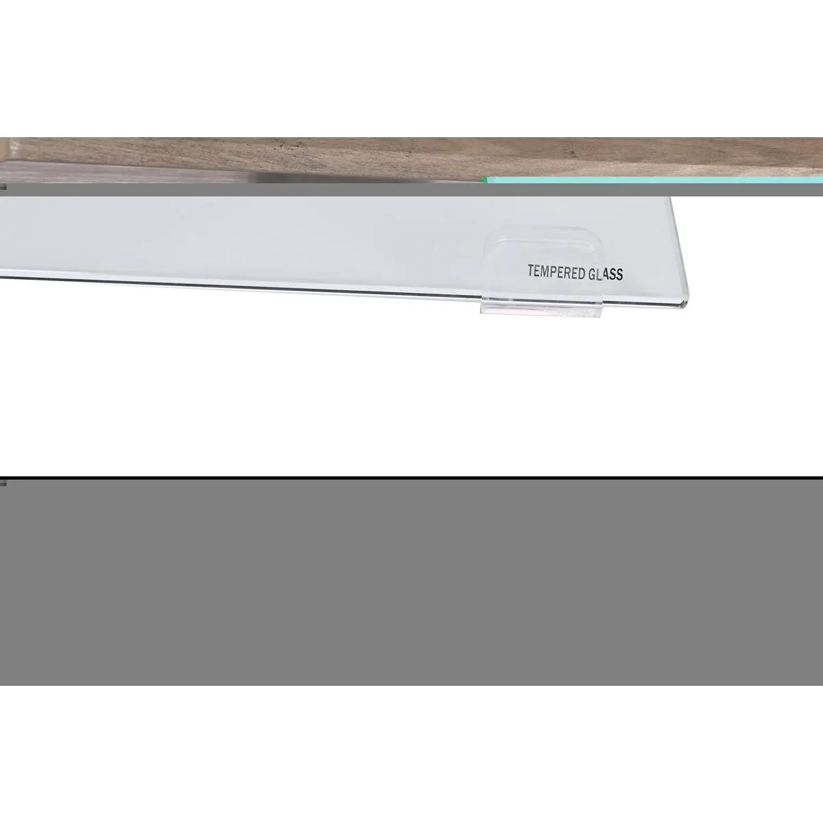 Meuble d entree dkd home decor transparent gris clair 120 x 40 x 76 cm s303439127