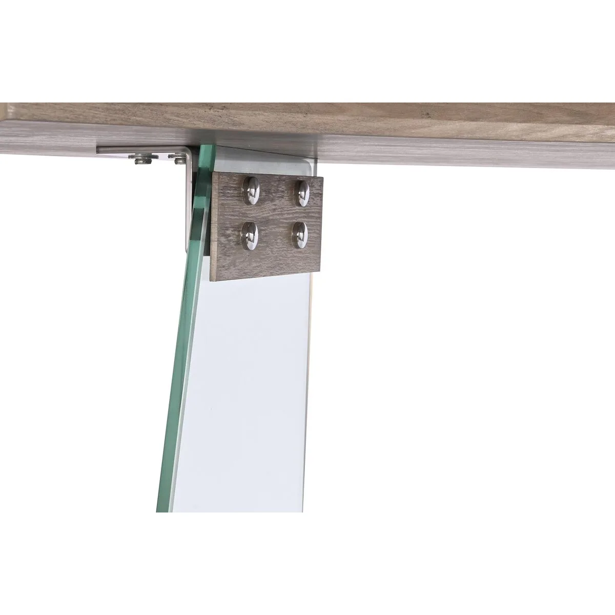 Meuble d entree dkd home decor transparent gris clair 120 x 40 x 76 cm s303439139