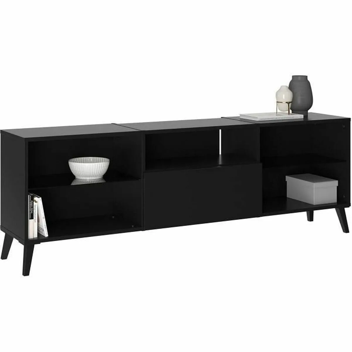 MUEBLE DE TV NEGRO