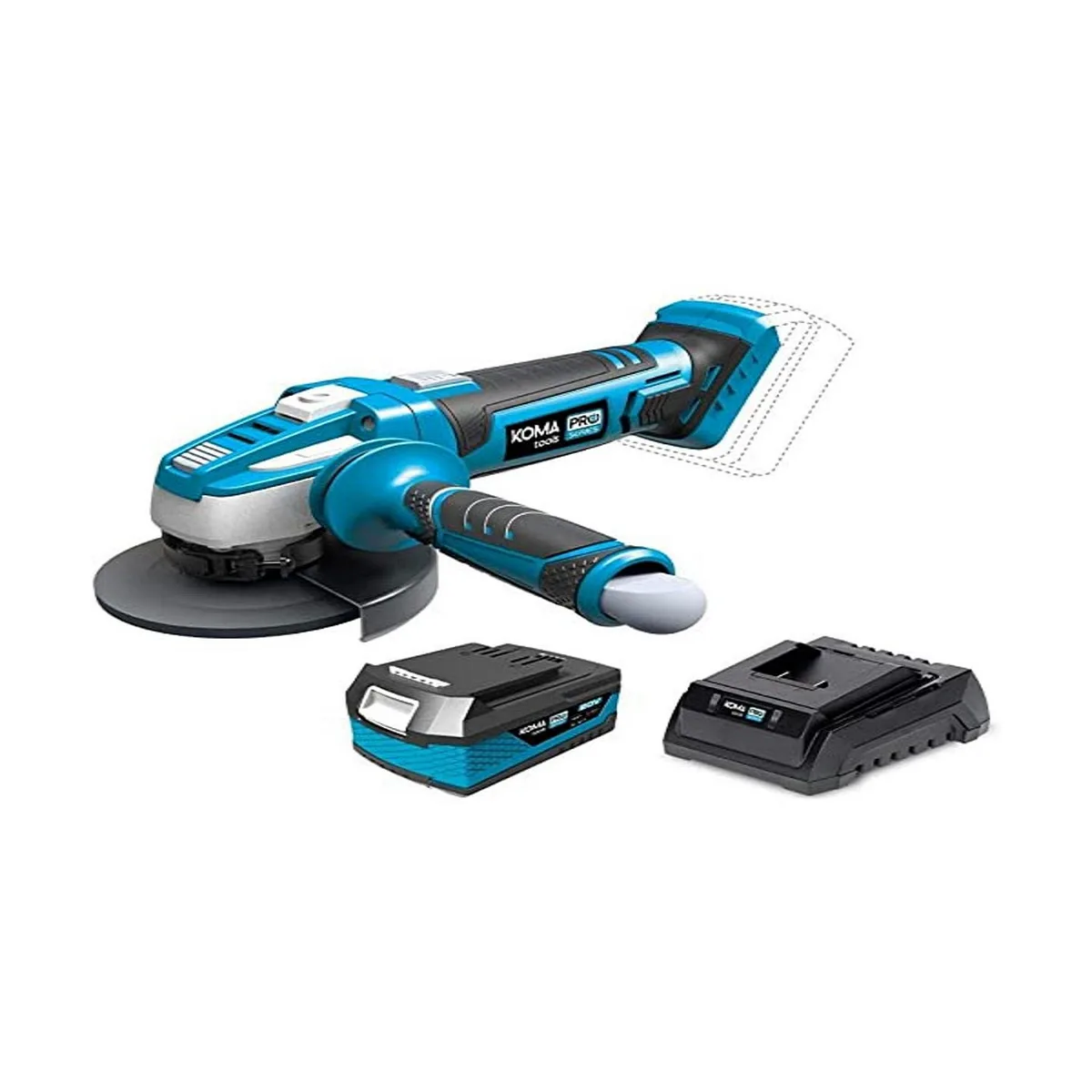 AMOLADORA ANGULAR KOMA TOOLS