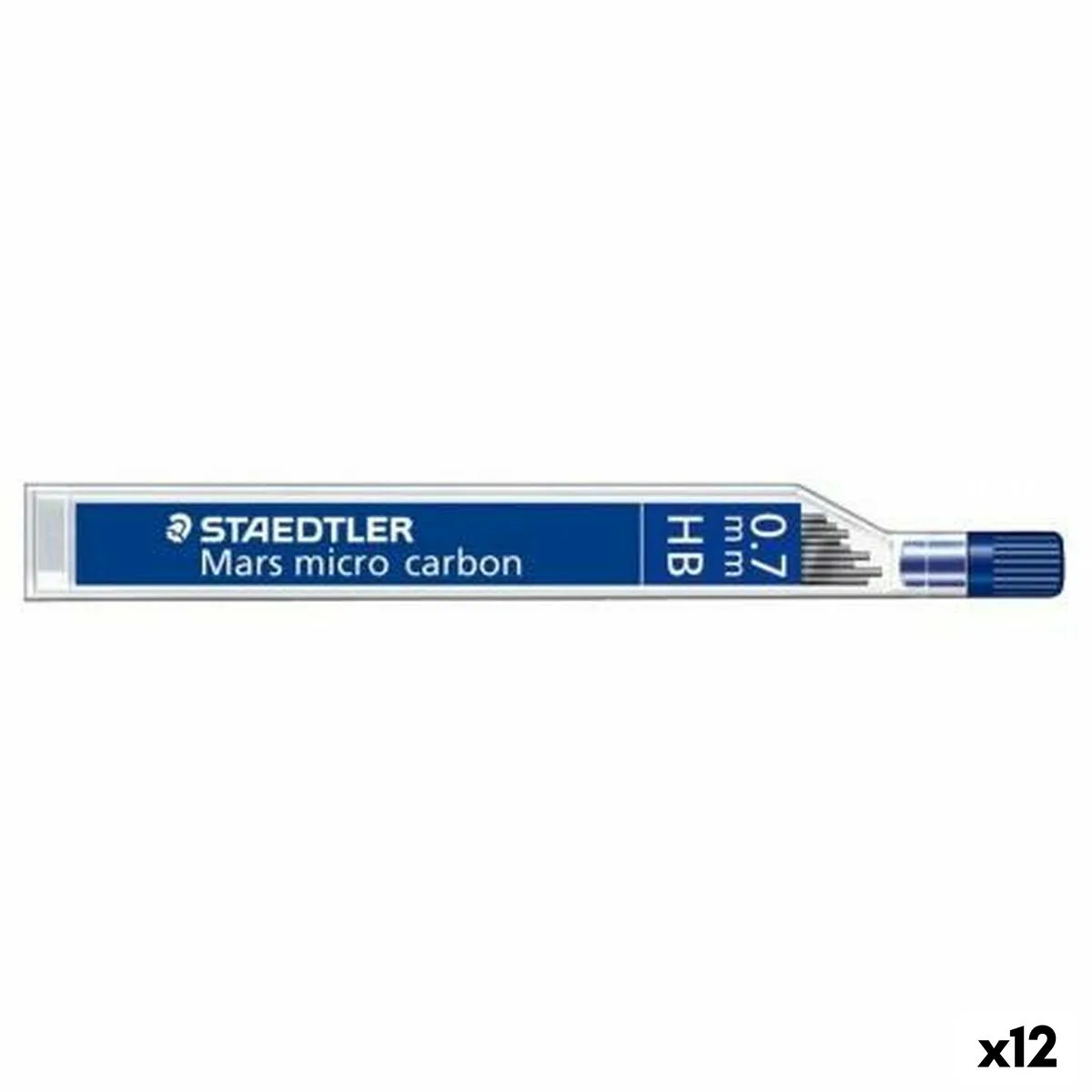 MINAS STAEDTLER ESTUCHE 0,7 MM (12 UNIDADES)