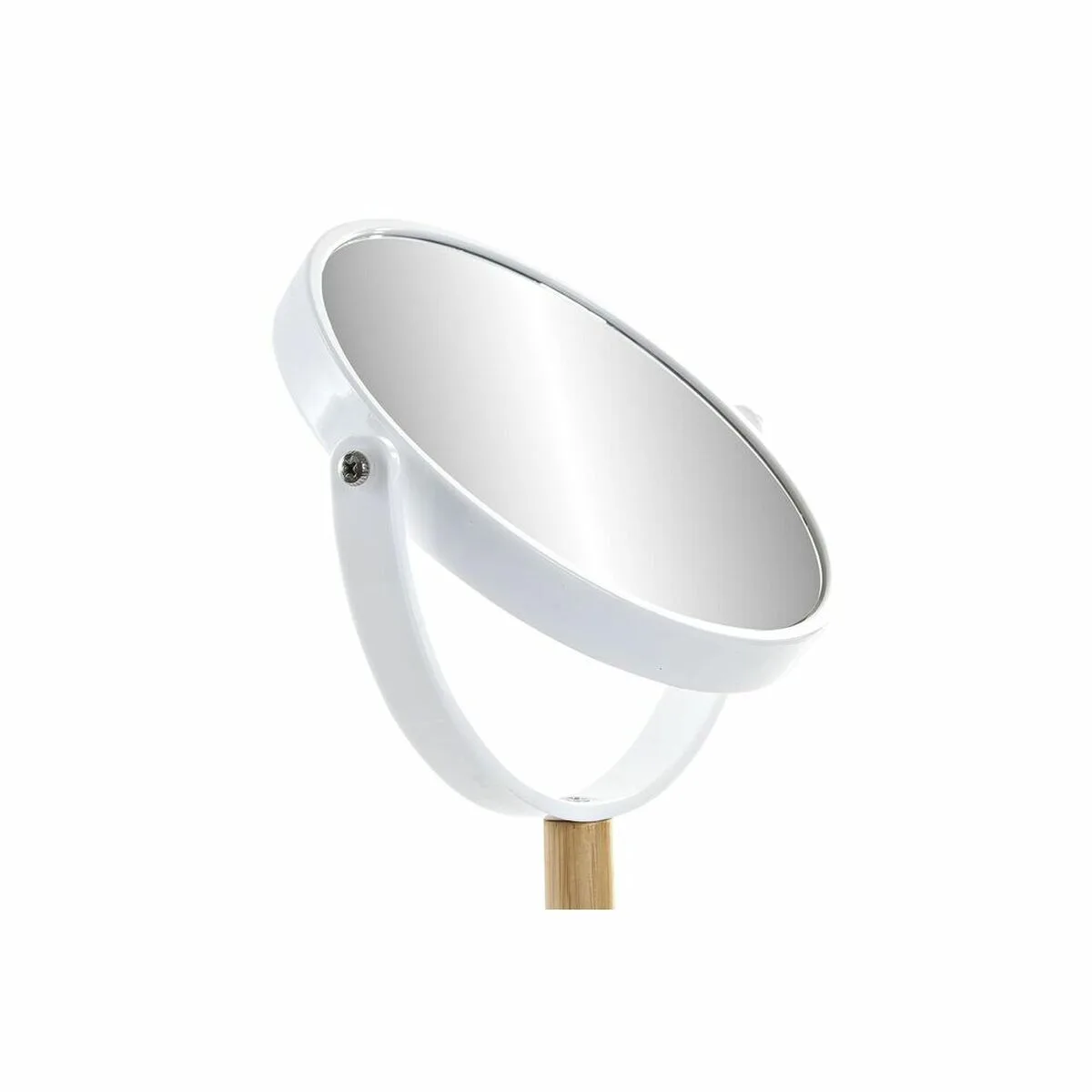 ESPEJO DKD HOME DECOR BLANCO NATURAL BAMBÚ ALUMINIO POLIESTIRENO 17 X 17 X 31 CM