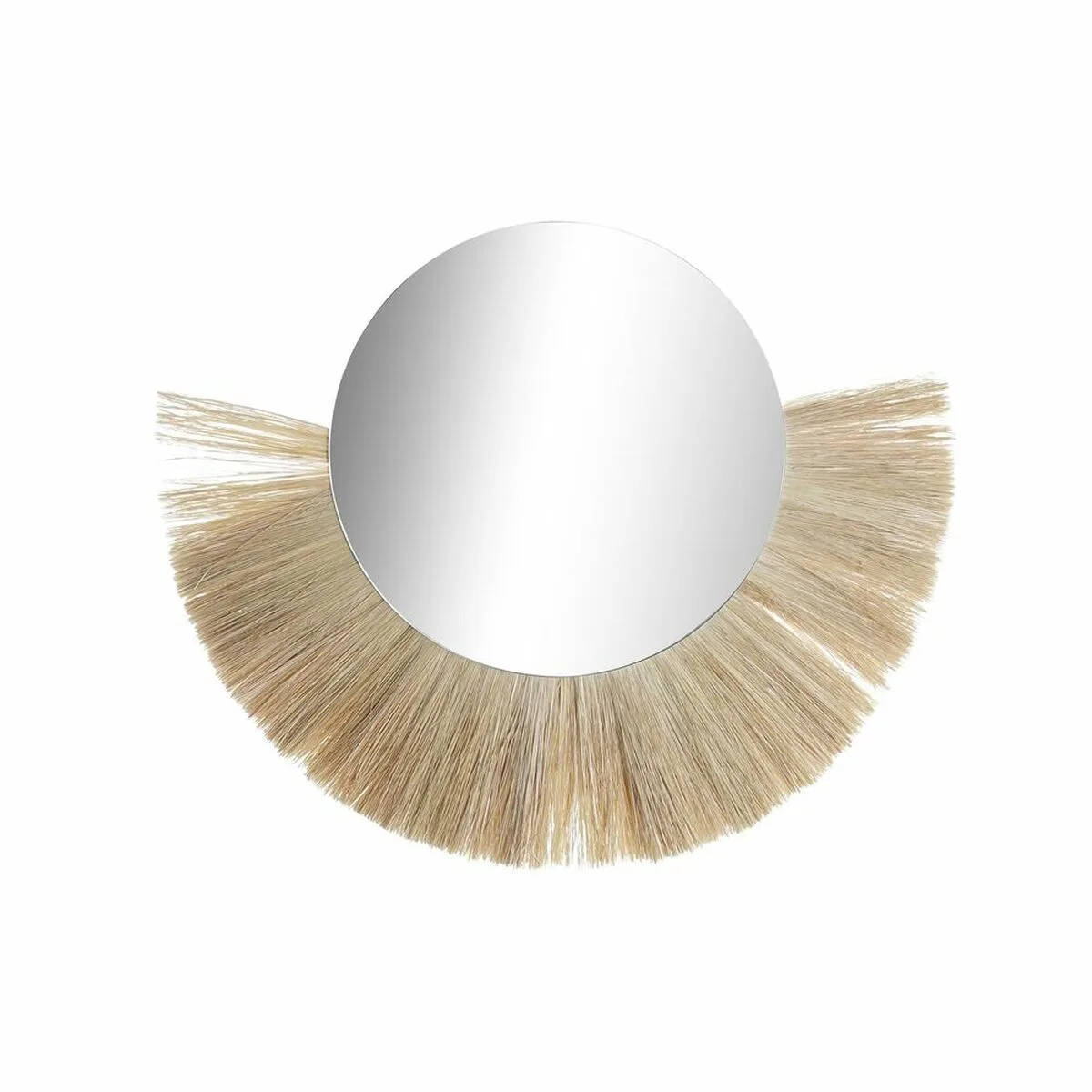 ESPEJO DE PARED DKD HOME DECOR NATURAL FLECOS BALI 70 X 3 X 58 CM (58 PIEZAS)