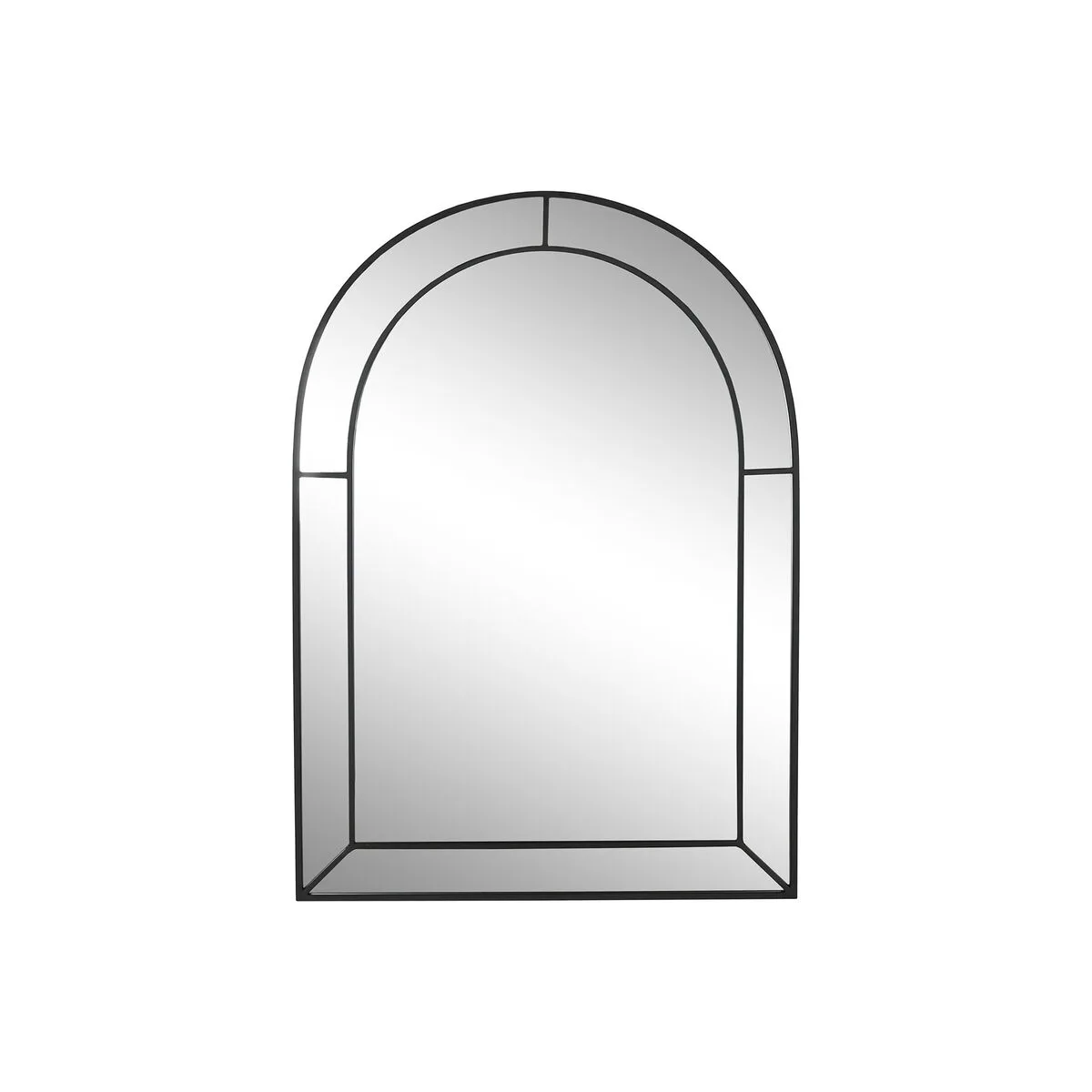 ESPEJO DE PARED HOME ESPRIT NEGRO VENTANA 70 X 2 X 100 CM