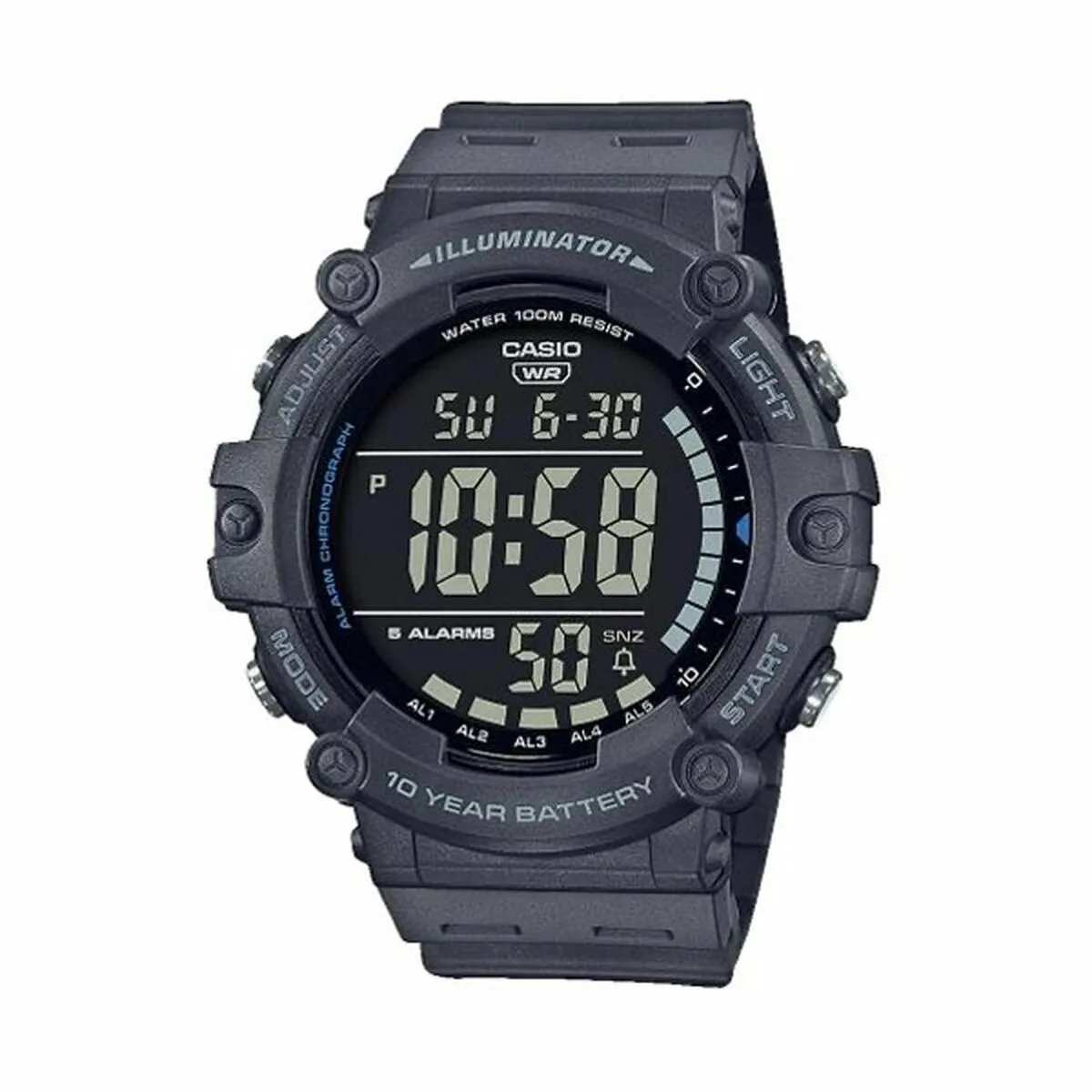 RELOJ INFANTIL CASIO NEGRO