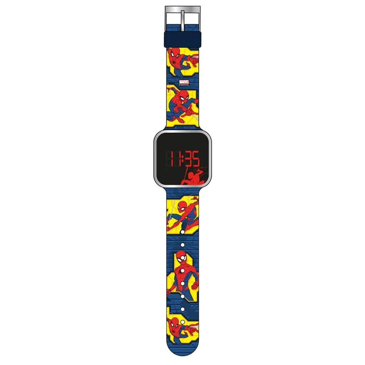 RELOJ INFANTIL SPIDER-MAN SPIDERMAN - LED WATCH (Ø 33 MM)