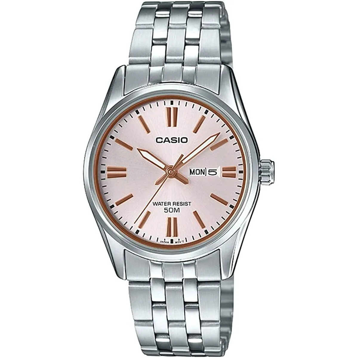 RELOJ MUJER CASIO ENTICER LADY ROSA (Ø 36 MM)