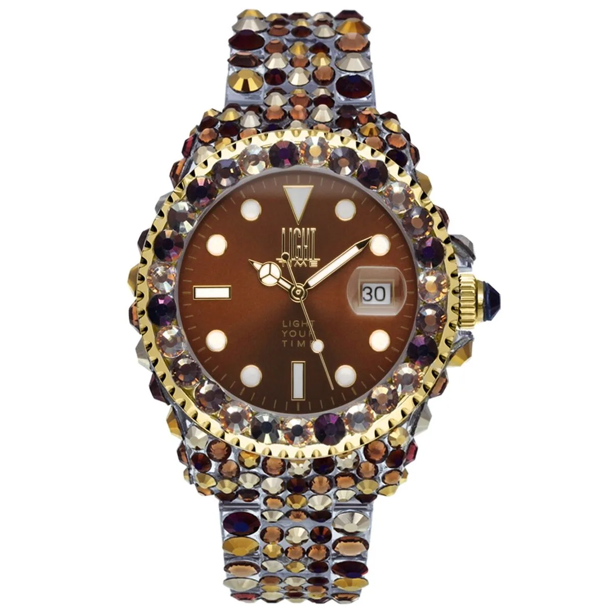 RELOJ MUJER LIGHT TIME MEDITERRANEO (Ø 39 MM)