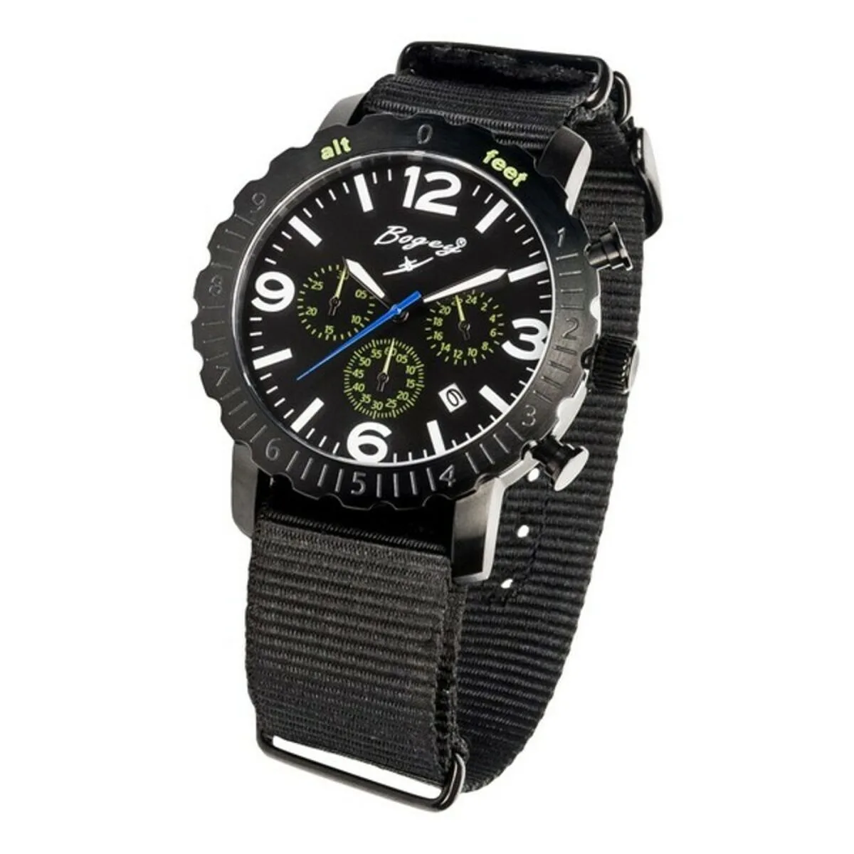RELOJ HOMBRE BOGEY BSFS002GRBK (Ø 44 MM)