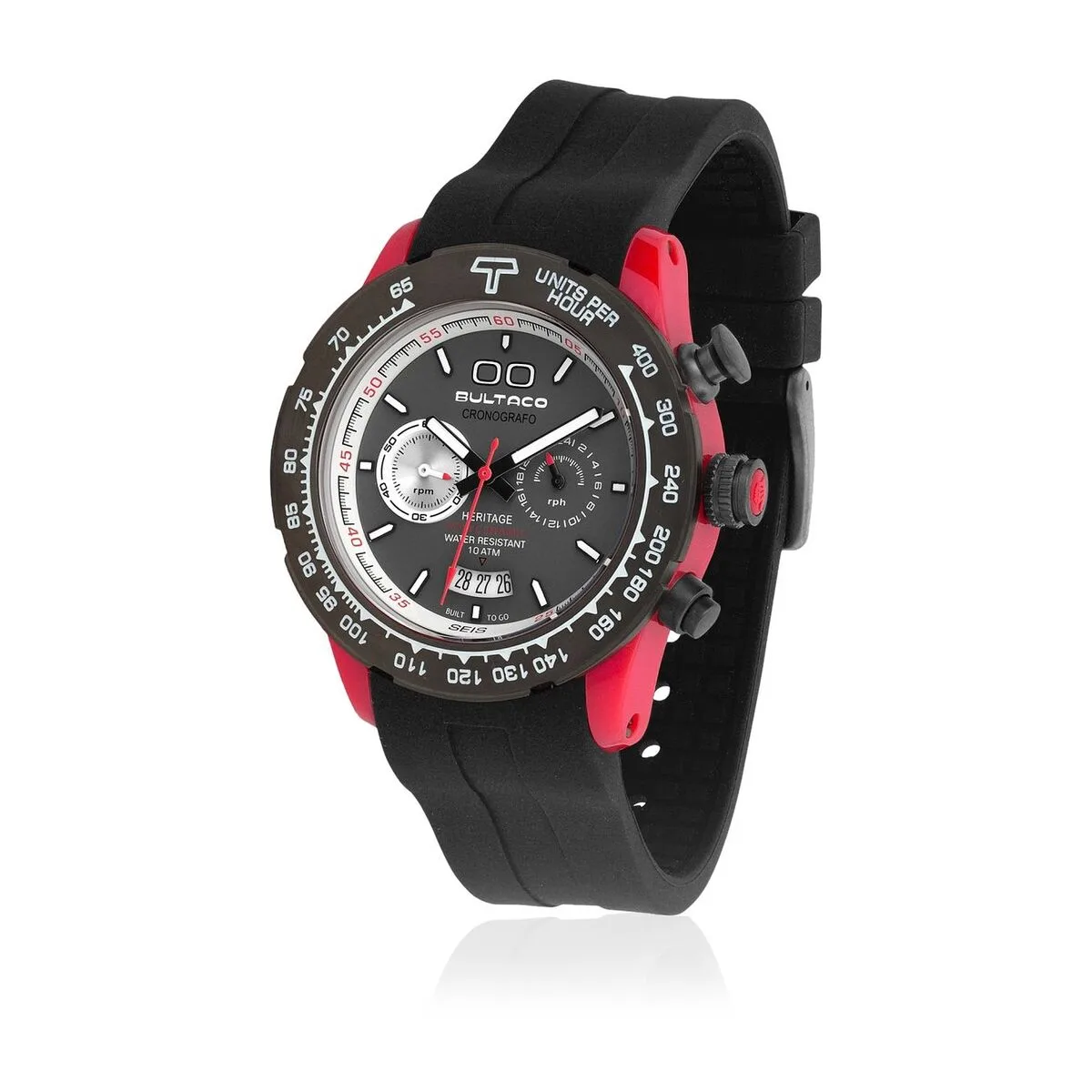 RELOJ HOMBRE BULTACO H1PR43C-CA1 (Ø 43 MM)