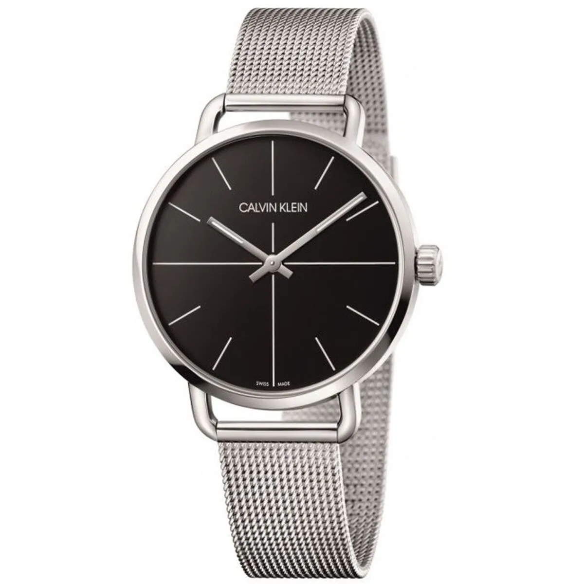 RELOJ HOMBRE CALVIN KLEIN K7B21121 NEGRO PLATEADO