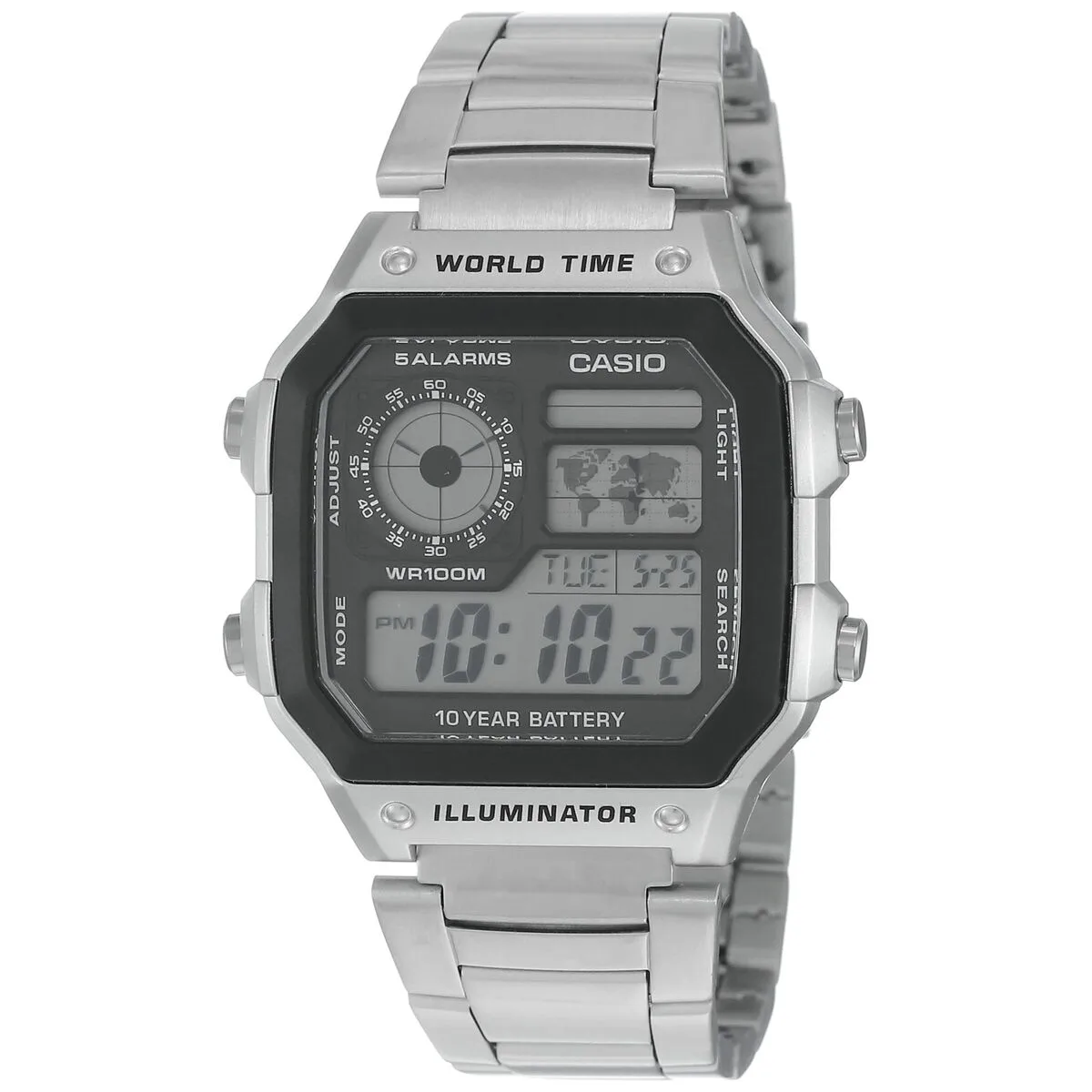 RELOJ HOMBRE CASIO ILLUMINATOR WORLDTIME