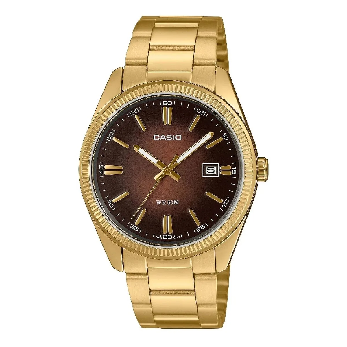 RELOJ HOMBRE CASIO MTP-1302PGC-5AVEF MARRÓN