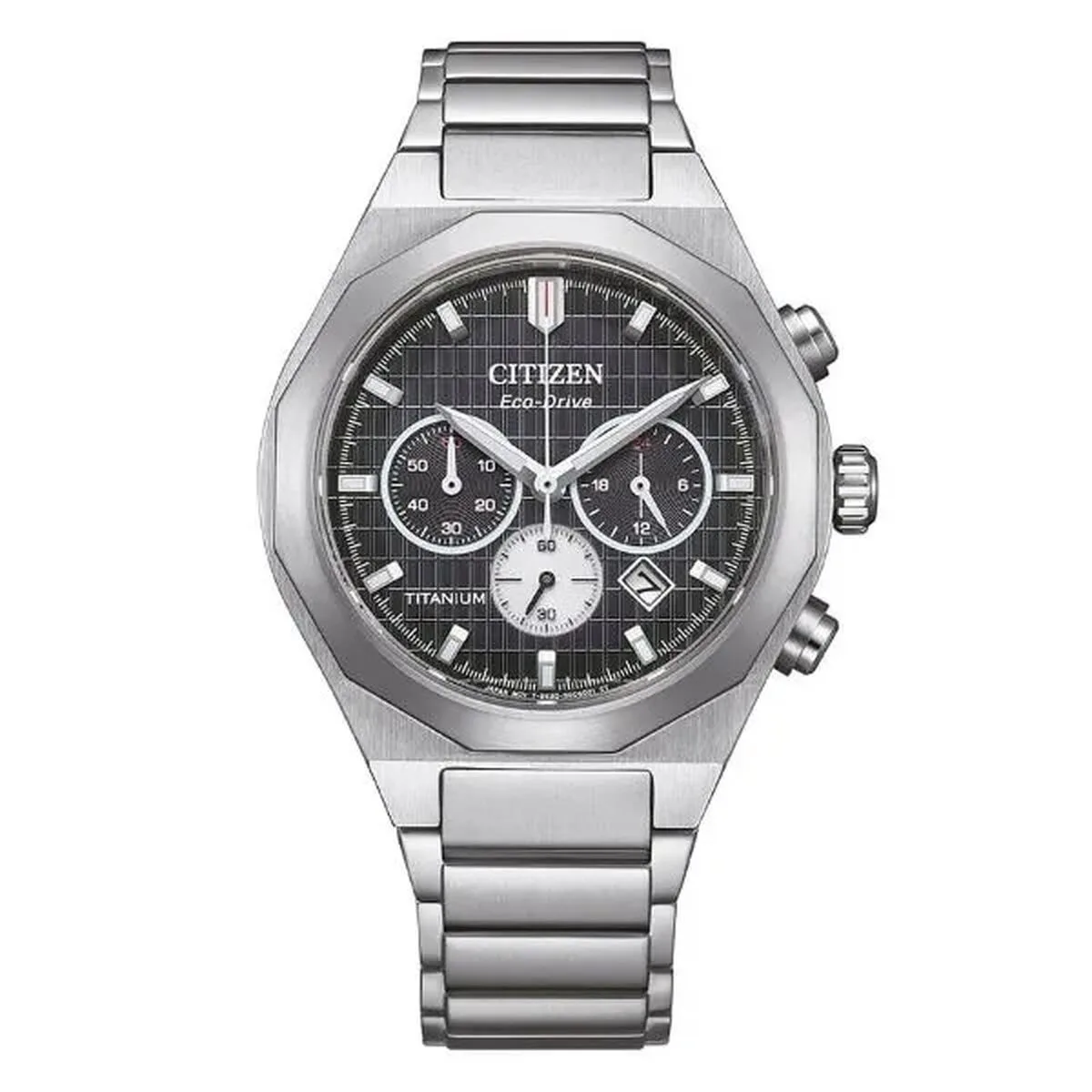 RELOJ HOMBRE CITIZEN SUPER TITANIUM PLATEADO