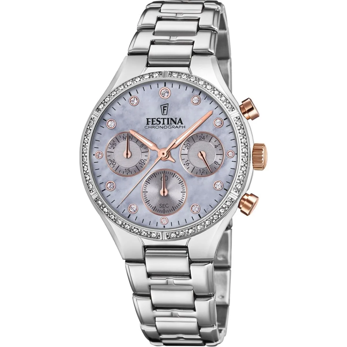 RELOJ HOMBRE FESTINA F20401/3 PLATEADO