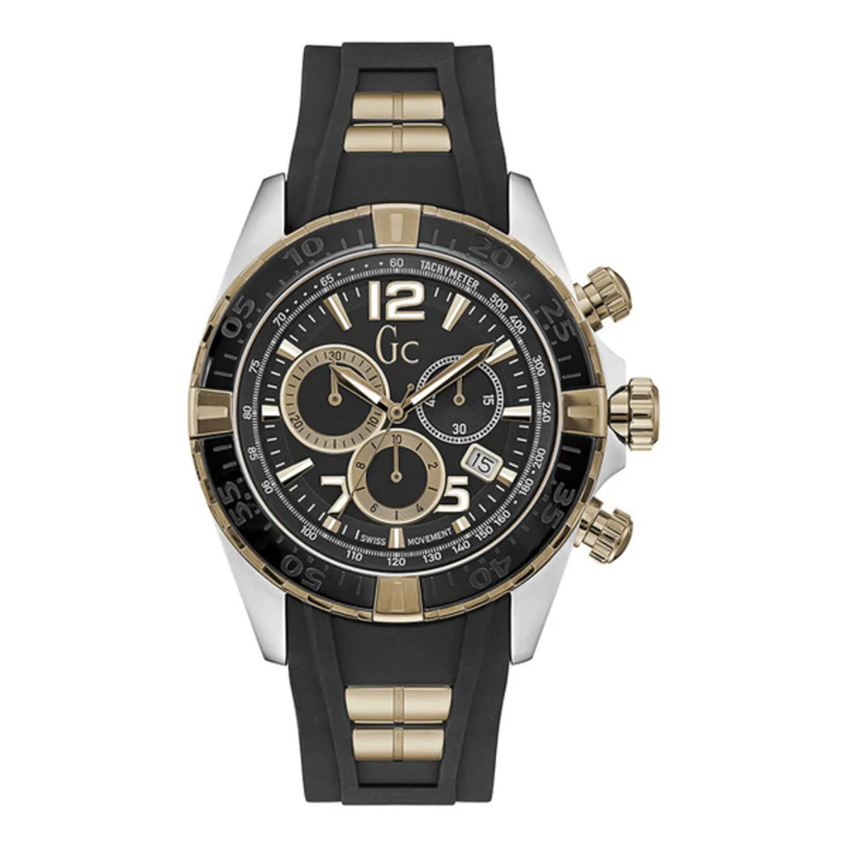 RELOJ HOMBRE GC WATCHES Y02011G2 (Ø 45 MM)
