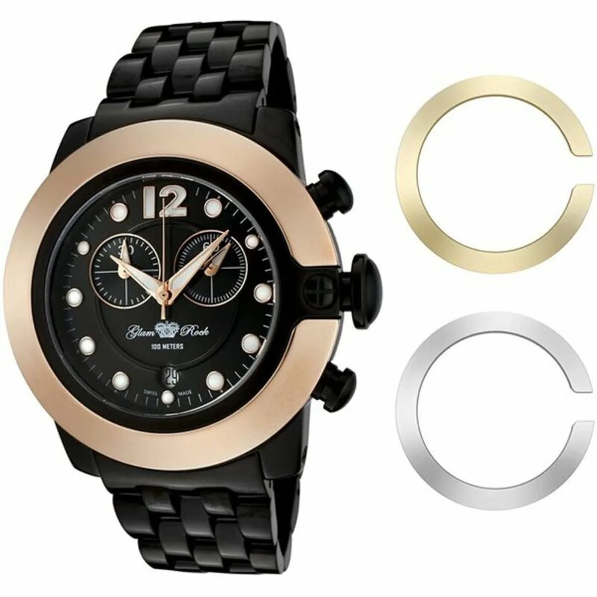 RELOJ HOMBRE GLAM ROCK GR32183 (Ø 44 MM)