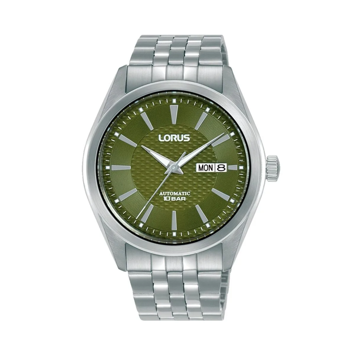 RELOJ HOMBRE LORUS RL487BX9 VERDE PLATEADO