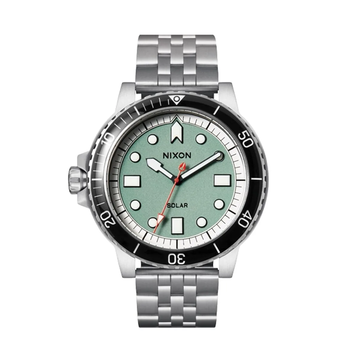 RELOJ HOMBRE NIXON A1402-5235 VERDE PLATEADO