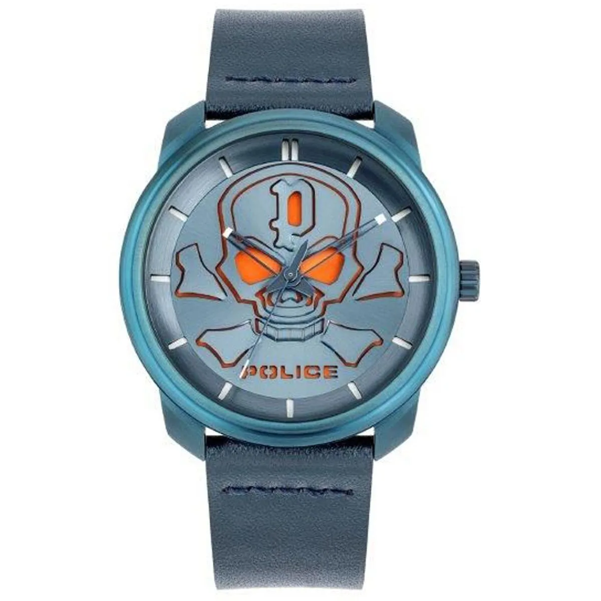 RELOJ HOMBRE POLICE PL15714JSBL-03 (Ø 44 MM)